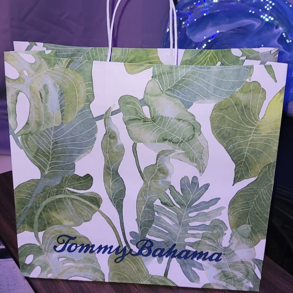 10 Tommy Bahama Gift Bags/Shopping Bags. - Picture 3 of 4